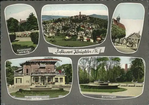 Koenigstein Taunus Kurhaus Kuranlagen Kat. Koenigstein im Taunus