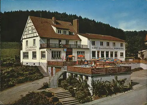 pw11704 Grasellenbach Cafe Pension Gassbachtal Anton Wennemann  Kategorie. Grasellenbach Alte Ansichtskarten