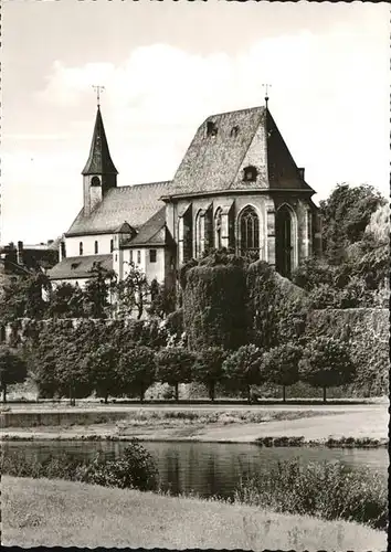 Frankfurt Main Hoechst Justinus Kirche Kat. Frankfurt am Main