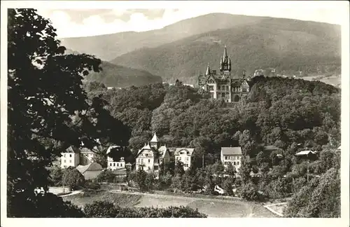 Koenigstein Taunus Runinenblick zum Altkoenig Kat. Koenigstein im Taunus