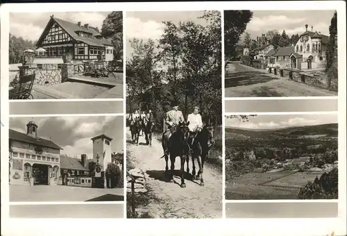 Koenigstein Taunus Klostergut Rettershof Pferde Kat. Koenigstein im Taunus