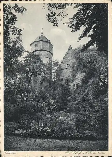 Giessen Lahn Altes Schloss Heidenturm / Giessen /Giessen LKR