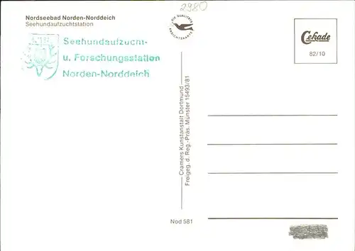 Norddeich Ostfriesland Fliegeraufnahme Seehundaufzuchtstation / Norden /Aurich LKR