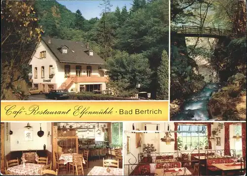 pw16372 Bad Bertrich Cafe Restaurant Elfenmuehle Kategorie. Bad Bertrich Alte Ansichtskarten