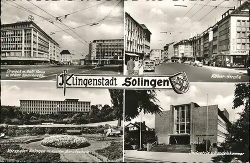 Solingen Koelner Strasse Industrie- u. Handelskammer