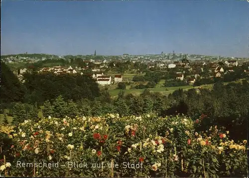 Remscheid Blick auf Stadt Kat. Remscheid