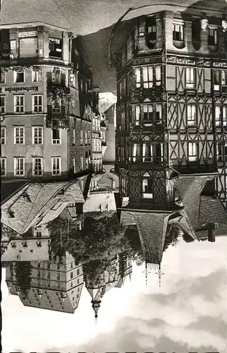 Marburg Lahn Marktplatz Schloss Kat. Marburg