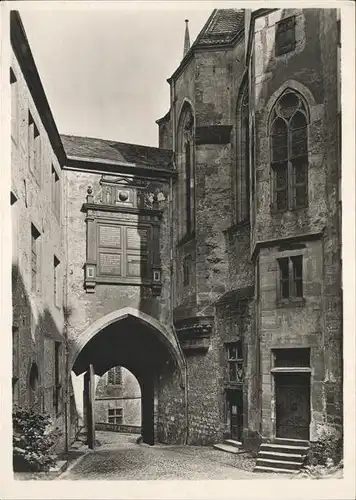 Marburg Lahn Schlosshof Kat. Marburg