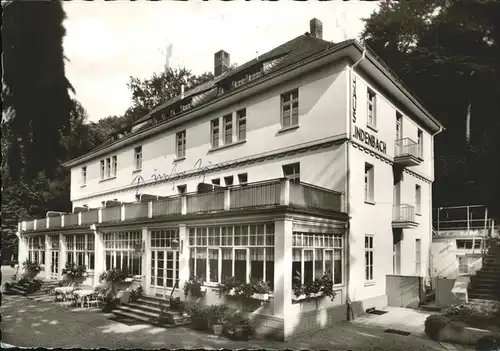 Bad Ems Eisenbahner Erholungsheim Haus Lindenbach Kat. Bad Ems