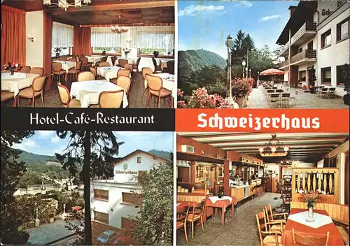 Bad Ems Hotel Cafe Restaurant Schweizerhaus Kat. Bad Ems