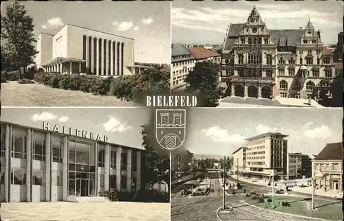 Bielefeld Wappen Hallenbad Kat. Bielefeld