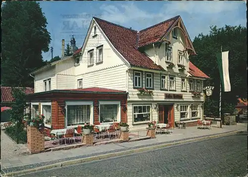 Altenau Harz Cafe Hotel "Parkhaus" Kat. Altenau