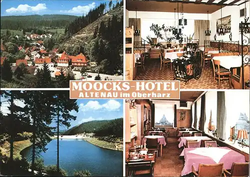 Altenau Harz Moocks Hotel Okertalsperre Kat. Altenau