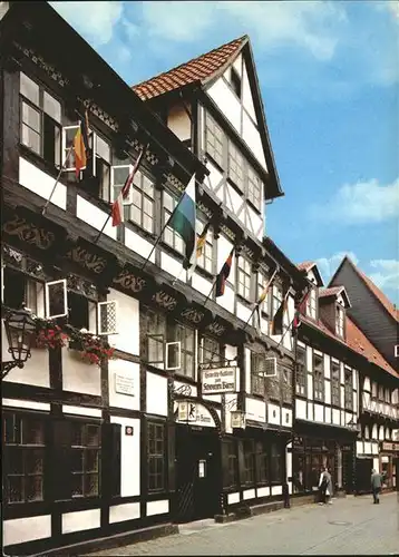 Goettingen Niedersachsen Historische Gaststaette Zum schwarzen Baeren Gotisches Fachwerkhaus / Goettingen /Goettingen LKR