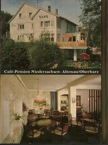 Altenau Harz Cafe Pension Niedersachsen Kat. Altenau
