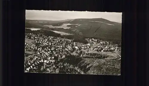 Braunlage Teilansicht Braunlage Luftaufnahme Kat. Braunlage