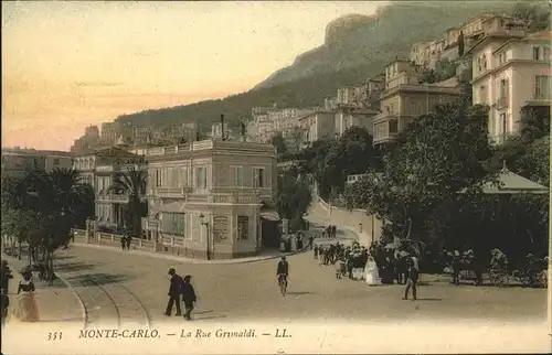 Monte Carlo La Rue Grimaldi Kat. Monte Carlo