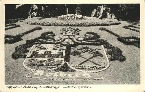 Kolberg Ostseebad Kolobrzeg Rosengarten Wappen / Kolobrzeg /Kolobrzeg