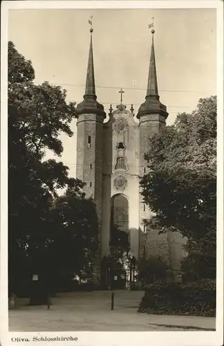 Oliva Westpreussen Schlosskirche Kat. Oliwa