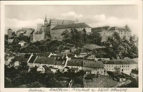 Bautzen Altstadt und Schloss Ortenburg Kat. Bautzen
