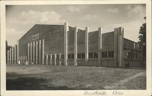 Wien Saengerhalle Deutsches Saengerfest Wien 1938 Kat. Wien