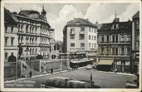 Bad Teplitz Schoenau Sudetenland Teilansicht A.H. Platz Kat. Teplice