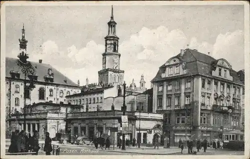 Posen Poznan Rathaus Kirche / Poznan /