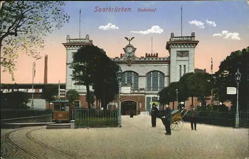 Saarbruecken Bahnhof Kat. Saarbruecken