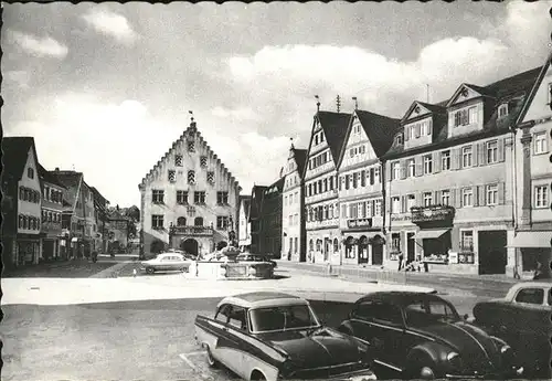 Bad Mergentheim Marktplatz Kat. Bad Mergentheim