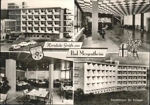 Bad Mergentheim Sanatorium Dr.Voetisch Kat. Bad Mergentheim