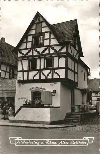 Niederbreisig Altes Zollhaus Kat. Bad Breisig