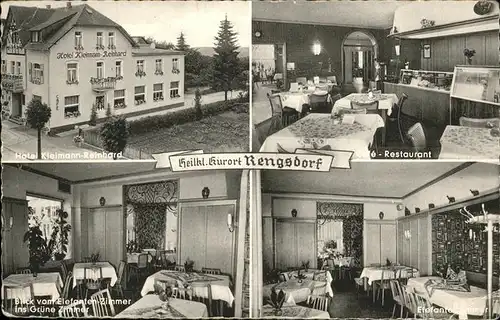 Rengsdorf Hotel Kleimann Reinhard Kat. Rengsdorf