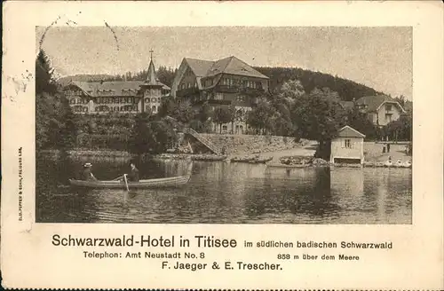 Titisee Schwarzwald Hotel Kat. Titisee Neustadt