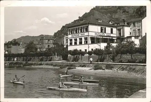 St Goarshausen Hotel zum Deutschen Haus Kat. Sankt Goarshausen