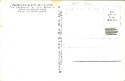 Kolberg Ostseebad Kolobrzeg Wolzigersee / Kolobrzeg /Kolobrzeg