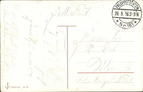 Budapest Eskuestrasse Pferdekutsche Feldpost Kat. Budapest