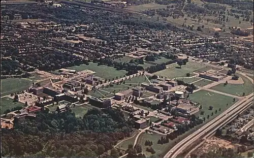 Hamilton Ontario Aerial view of McMaster University Kat. Hamilton