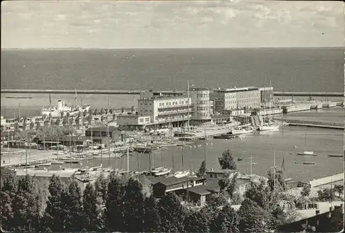 Gdynia Pommern Basen Zeglarski Hafen Boot Kat. Gdynia