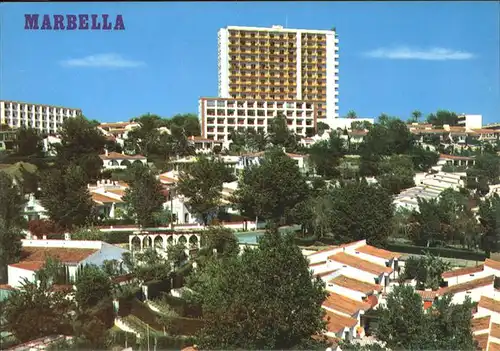 Marbella Andalucia Hotelanlage Kat. Marbella