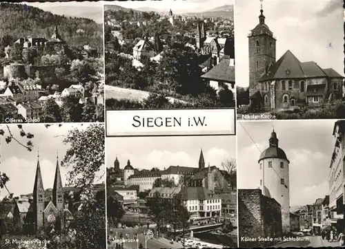 Siegen Westfalen Siegen Nikolai Kirche  * / Siegen /Siegen-Wittgenstein LKR