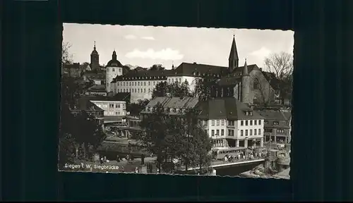 Siegen Westfalen Siegen Siegbruecke * / Siegen /Siegen-Wittgenstein LKR