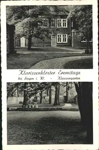 Siegen Westfalen Siegen Klarissenkloster Eremitage * / Siegen /Siegen-Wittgenstein LKR