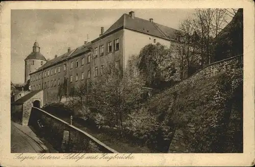 Siegen Westfalen Siegen Schloss Zugbruecke x / Siegen /Siegen-Wittgenstein LKR