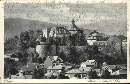 Siegen Westfalen Siegen Schloss x / Siegen /Siegen-Wittgenstein LKR