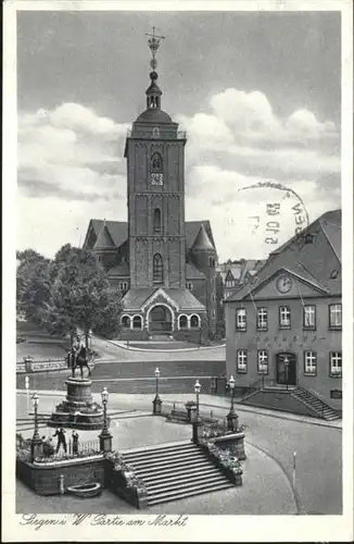 Siegen Westfalen Siegen Markt Kirche x / Siegen /Siegen-Wittgenstein LKR