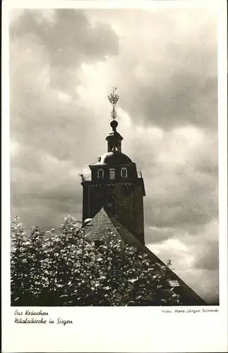 Siegen Westfalen Siegen Nikolaikirche * / Siegen /Siegen-Wittgenstein LKR