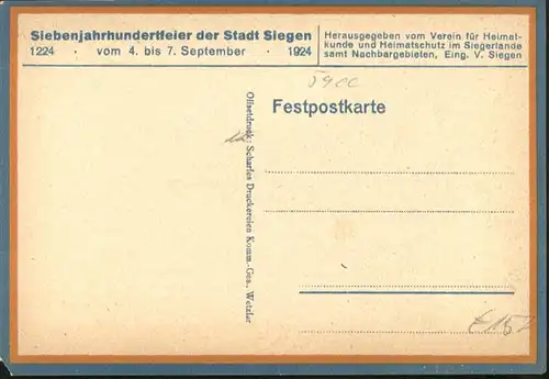 Siegen Westfalen Siegen  * / Siegen /Siegen-Wittgenstein LKR