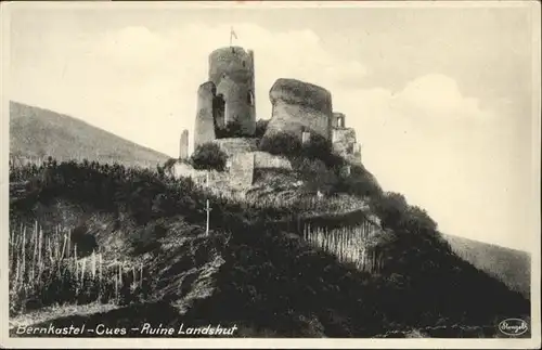 wb01995 Bernkastel-Kues Bernkastel-Kues Ruine Landshut * Kategorie. Bernkastel-Kues Alte Ansichtskarten
