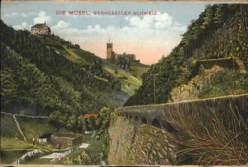 wb02008 Bernkastel-Kues Bernkastel-Kues Mosel Berncastler Schweiz * Kategorie. Bernkastel-Kues Alte Ansichtskarten