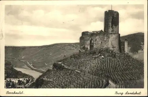 wb02040 Bernkastel-Kues Bernkastel-Kues Burg Landshut x Kategorie. Bernkastel-Kues Alte Ansichtskarten